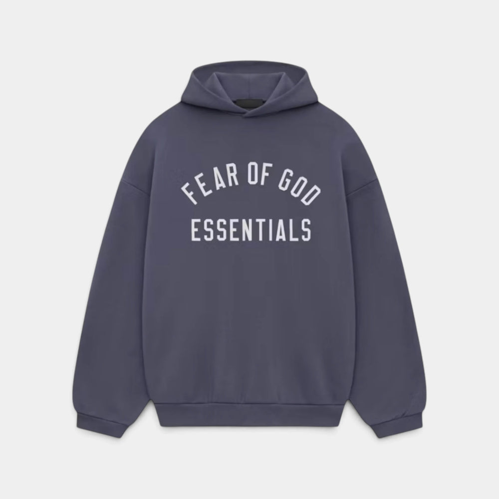 Fear of God Essentials Marine Fleece Hoodie - XS