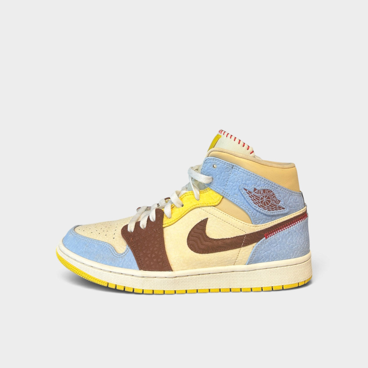 Jordan 1 Mid SE Fearless Maison Chateau Rouge - EU 45